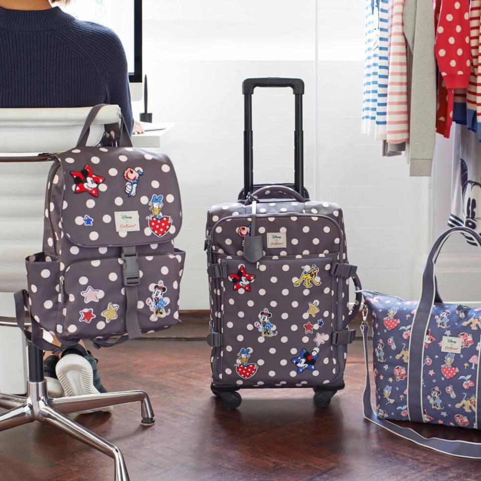  Prices range from £2.50 to £150 for the wheeled suitcase cabin bag, pictured centre