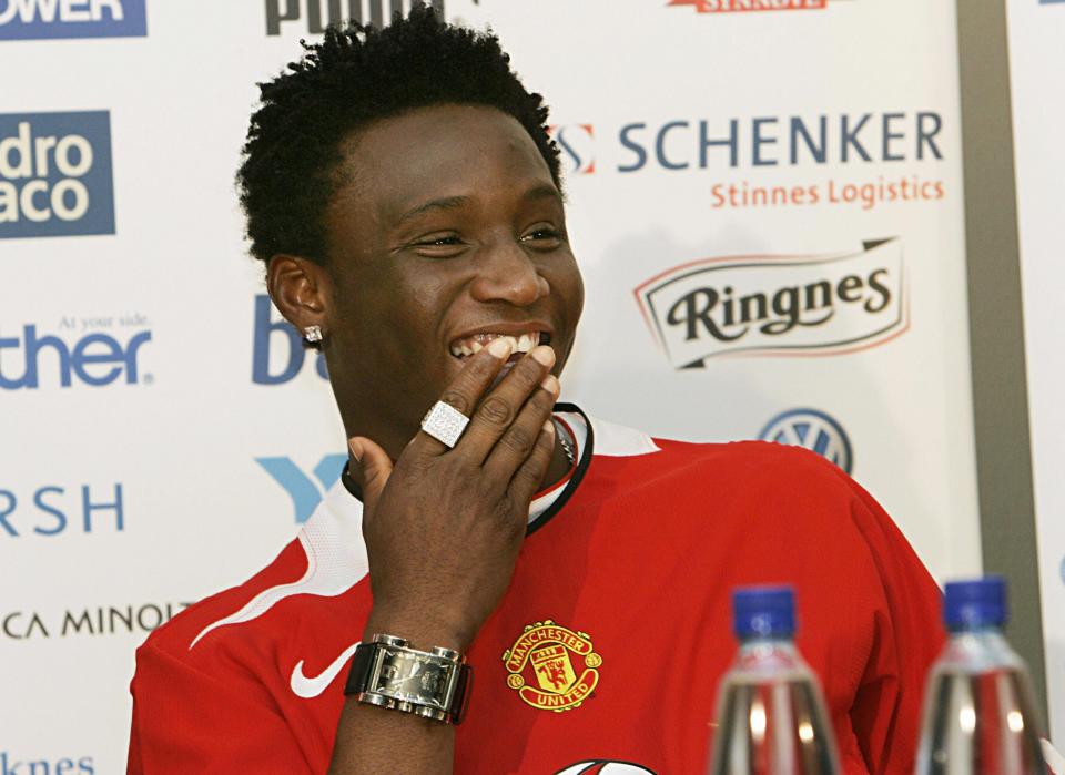  John Obi Mikel even had a press conference where United announced him as their player