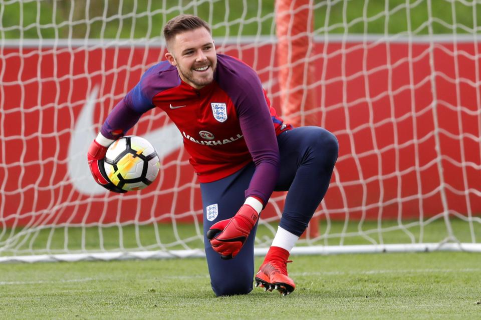  Jack Butland is now expected to miss six weeks with his latest injury