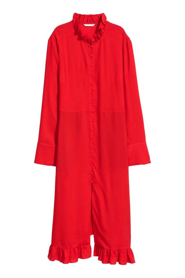  Red dress, £49.99, H&M