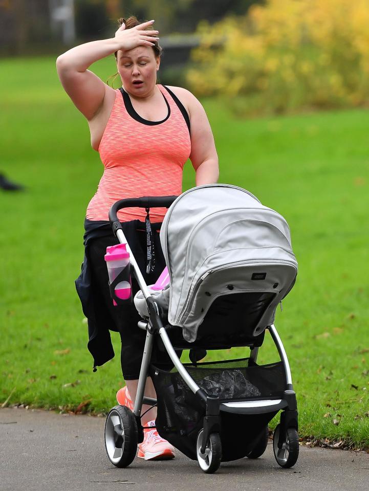  Chanelle has vowed to have a healthier lifestyle for the sake of her family