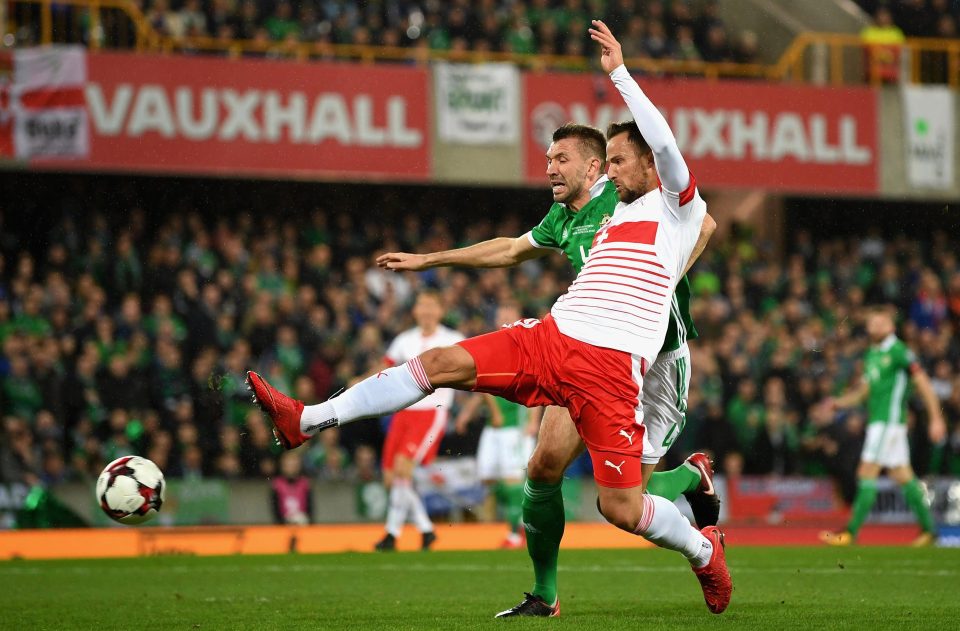  Haris Seferovic forced a fine save out of Michael McGovern as he got on the end of a Xherdan Shaqiri cross