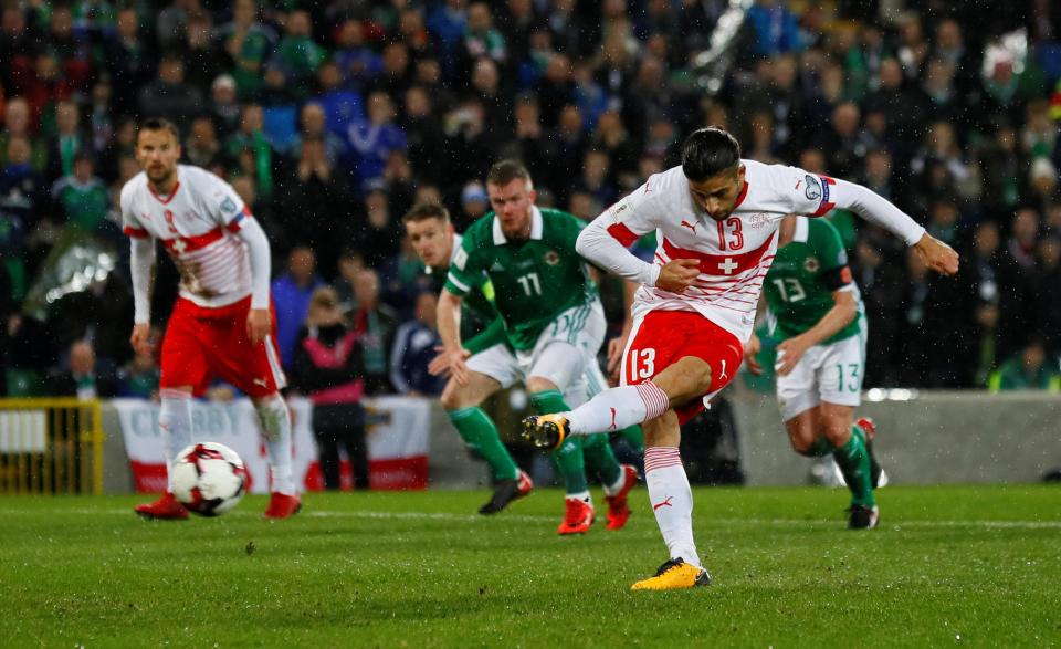  AC Milan left-back Ricardo Rodriguez opened the scoring from the spot in the 58th minute