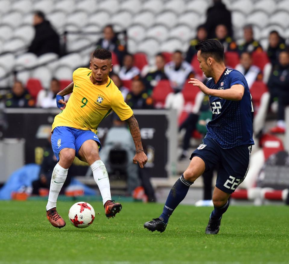  The 20-year-old recently netted in Brazil's 3-1 friendly win against Japan