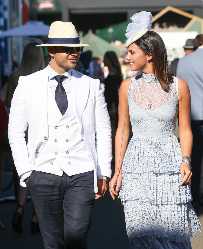  Lucy wore a beautiful dress with lace detailing