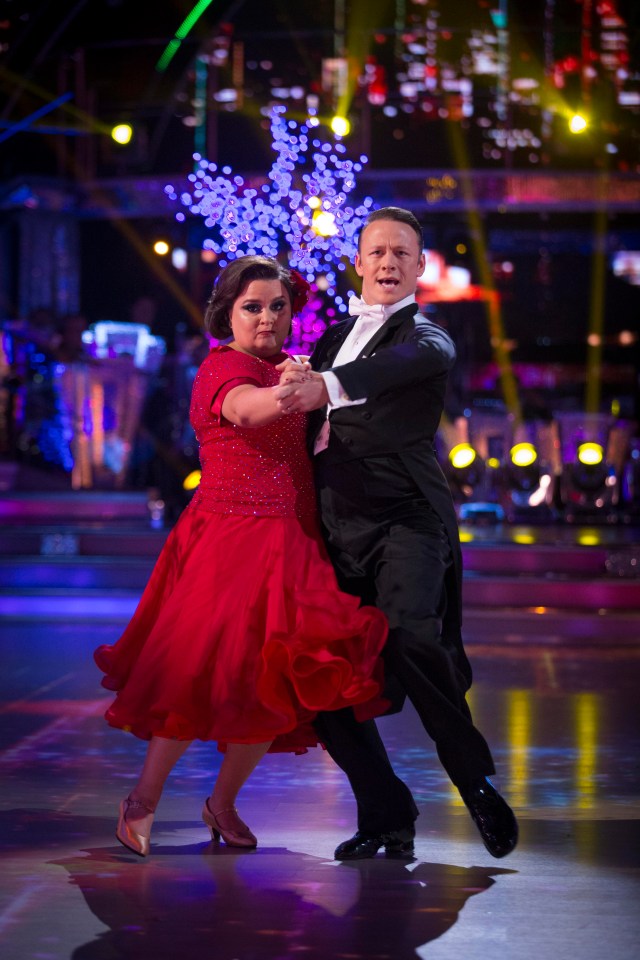 Susan Calman wowed in red