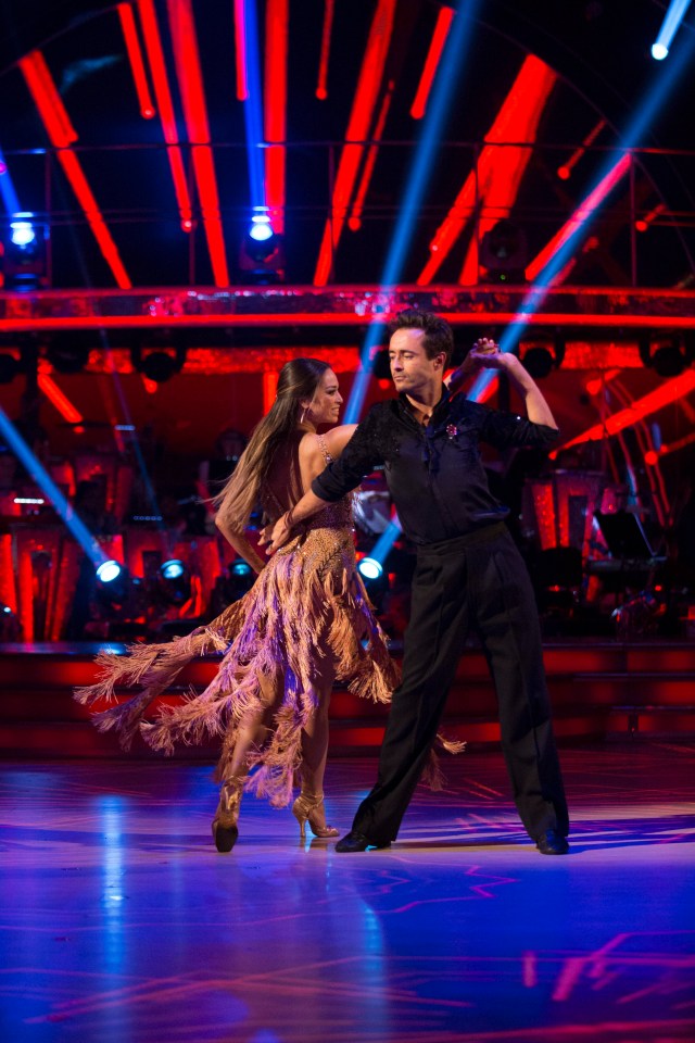 Joe McFadden danced the Rhumba to U2’s One