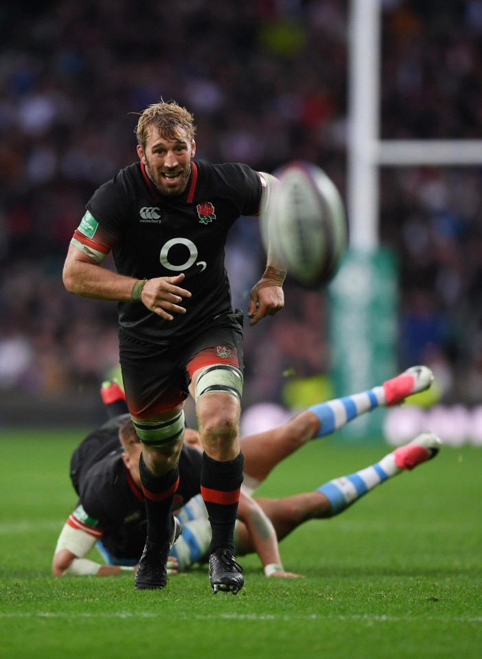 Chris Robshaw was captain of England from January 2012 until December 2015