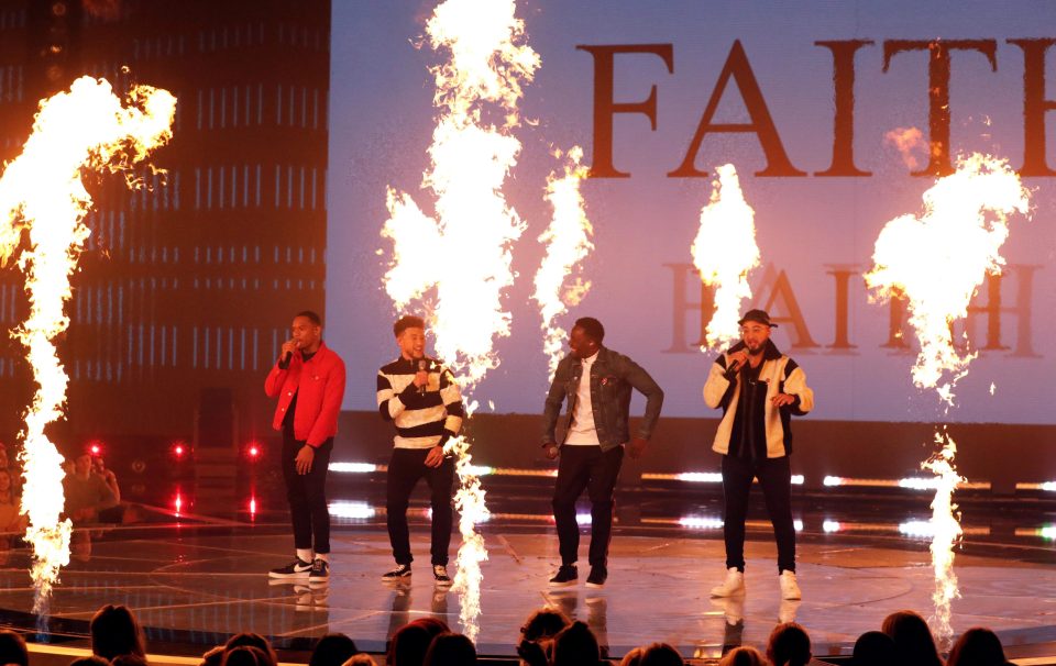  X Factor viewers were not very impressed with Rak-Su's version of Faith