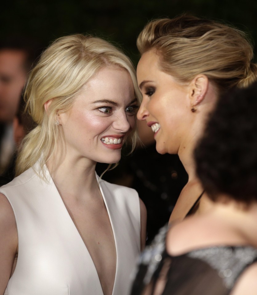 Emma Stone and Jennifer Lawrence have been close friends since they were introduced by Woody Harrelson