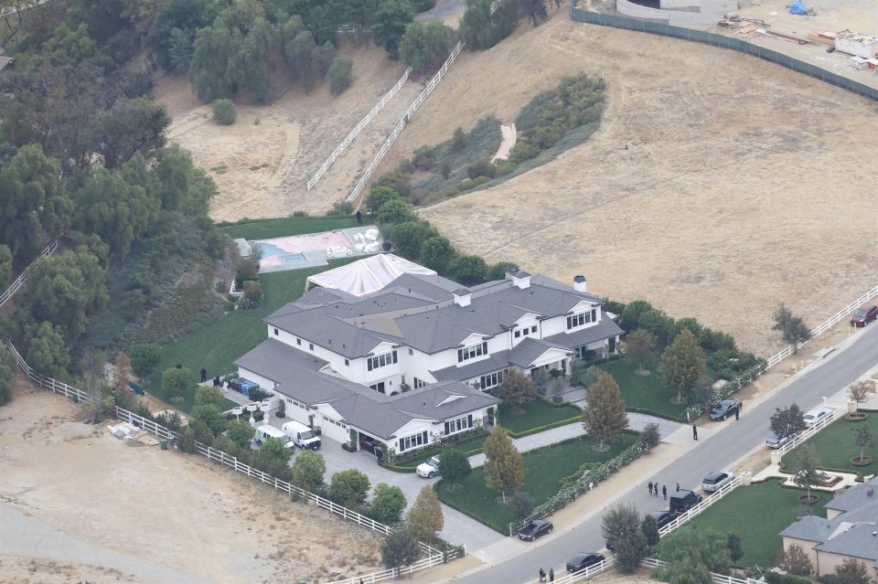  Kylie bought the house last year for $12million