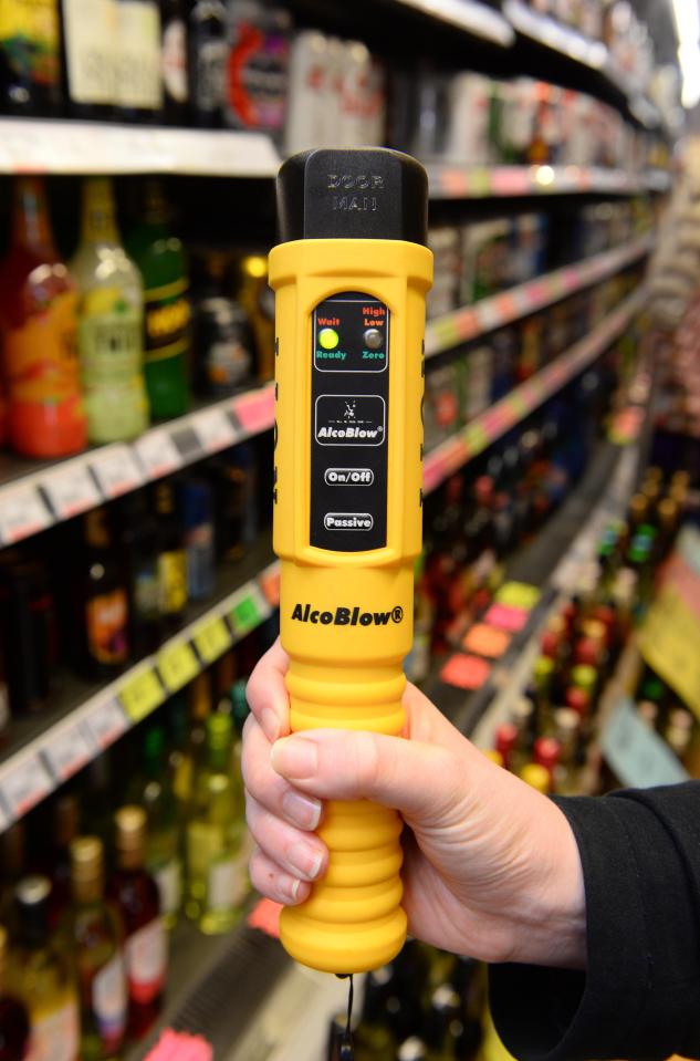  Police issued shopkeepers with handheld breathalysers in a crackdown on street boozing