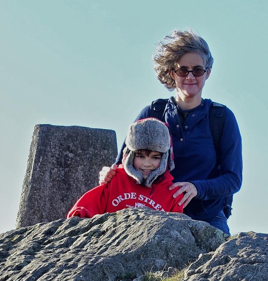  The nine-year-old snapped the 'fin' as part of an extensive Nessie search