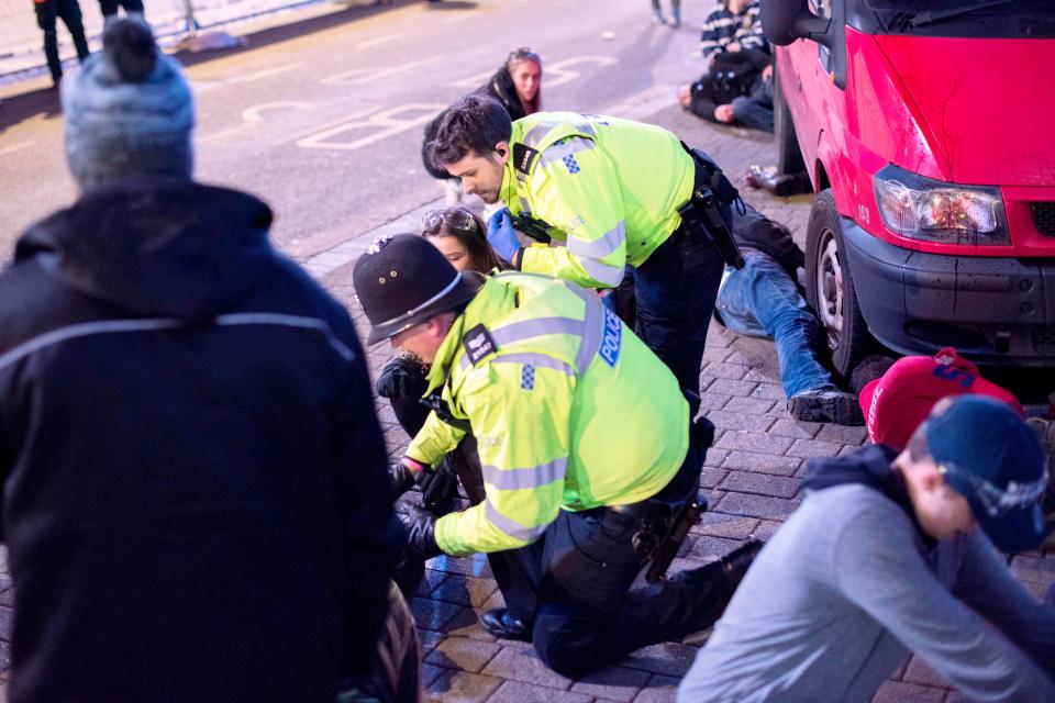  Regular police officers were also involved after what appeared to be a vehicle attack outside the city centre landmark