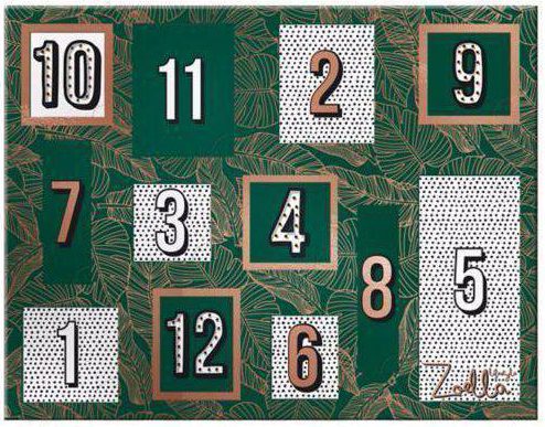 Twelve different items are contained inside Zoella’s £50 advent calendar in Boots