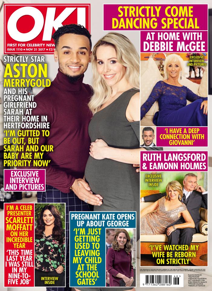  Debbie appears in this week's OK Magazine