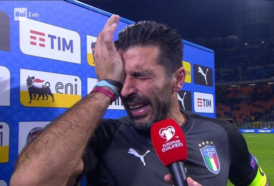  Gianluigi Buffon retires from international duty