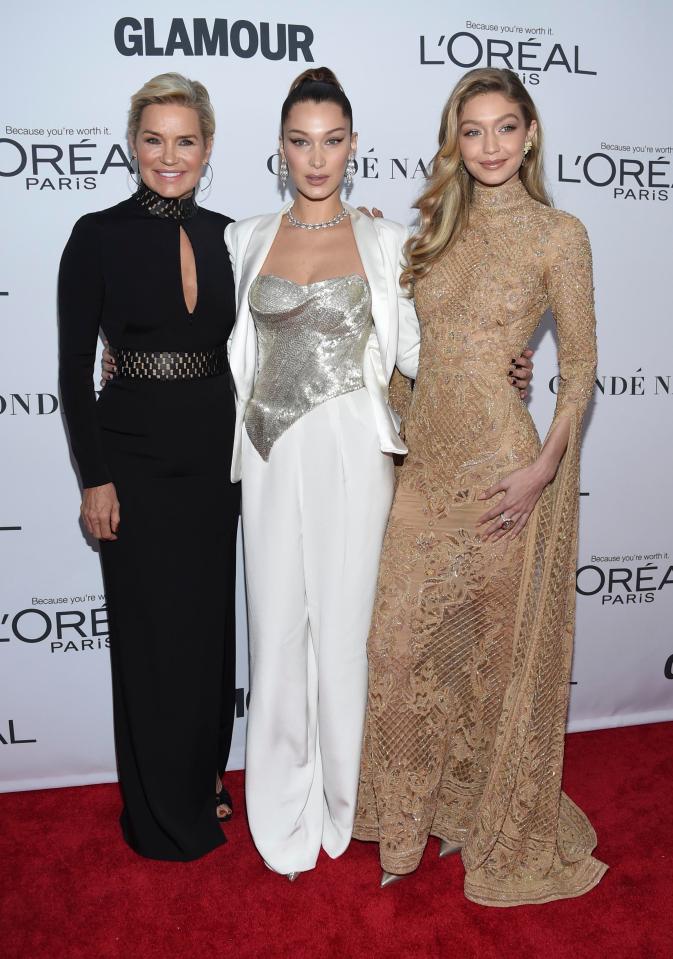  Gigi and Bella were joined by mum Yolanda