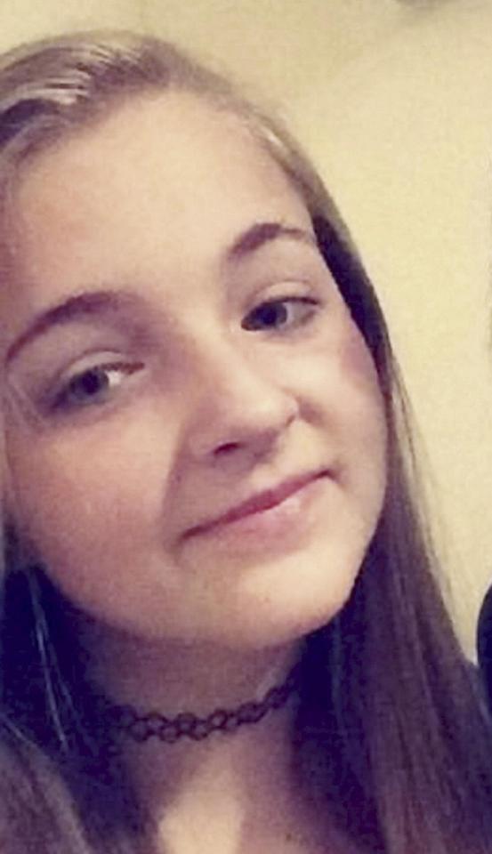  Megan Bannister, 16, was found lifeless on the back seat after a car crash