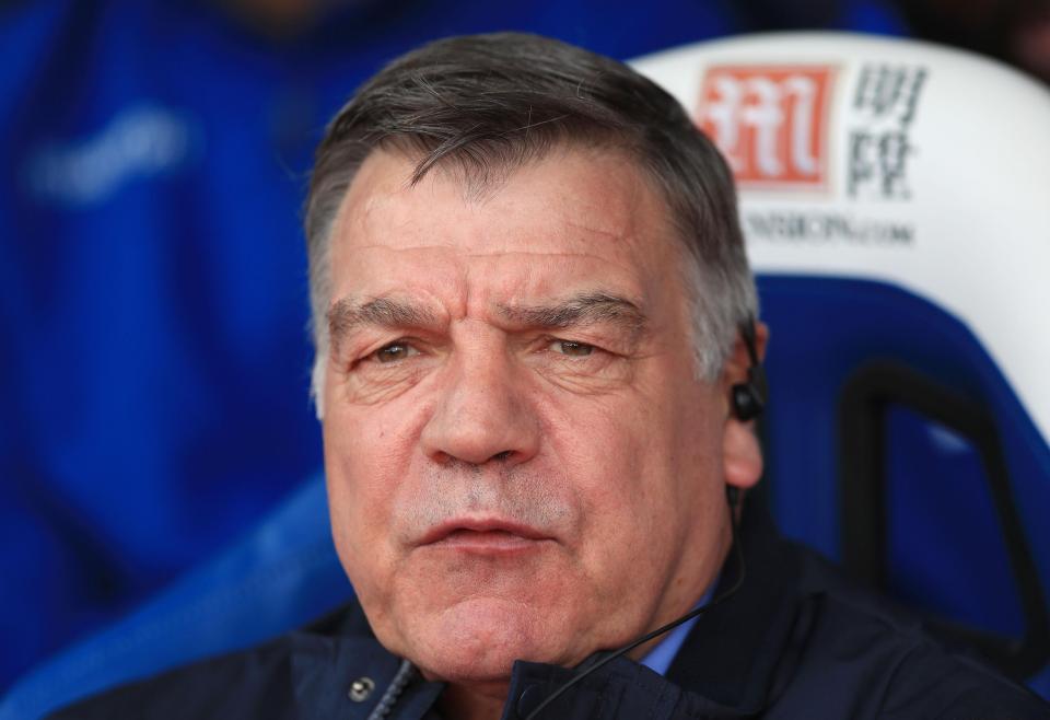  Sam Allardyce looks to have bagged the Everton manager's job on £100,000 a week