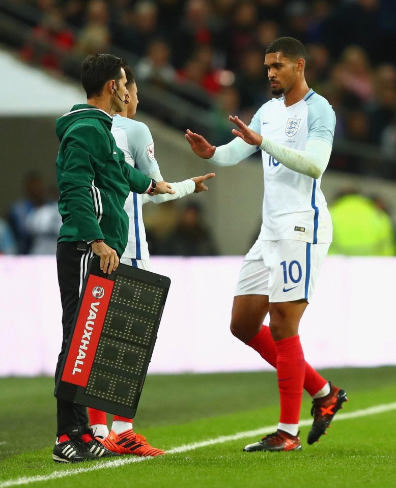  Ruben Loftus-Cheek was replaced by Manchester United man Jesse Lingard