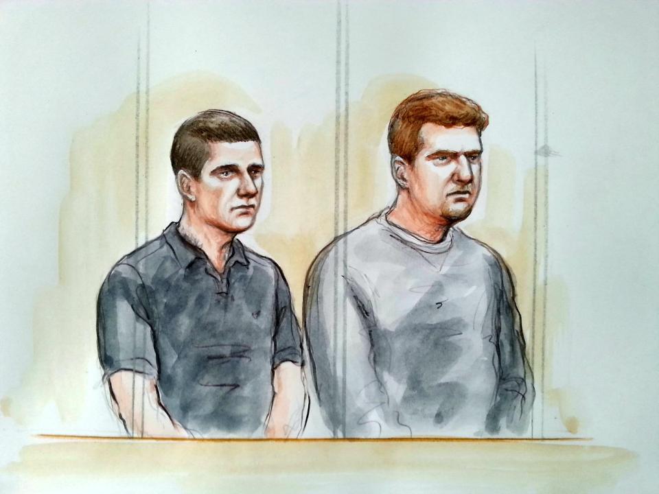  King and Burder are on trial at Birmingham crown court