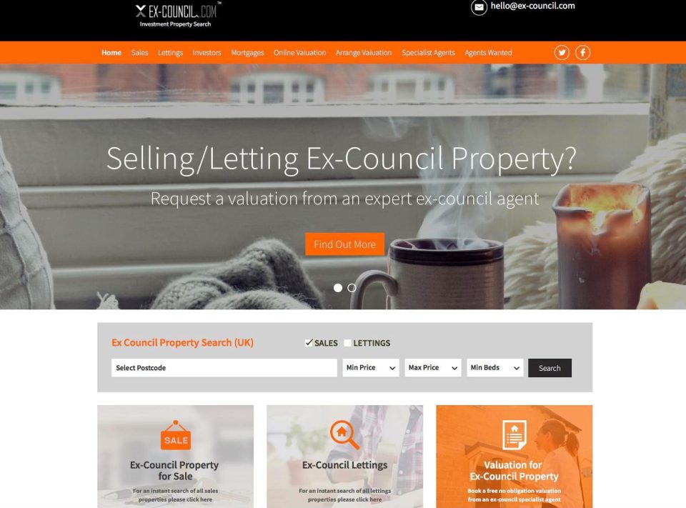  A BOOM in demand for ex-council homes has seen the creation of the first website dedicated to selling the properties