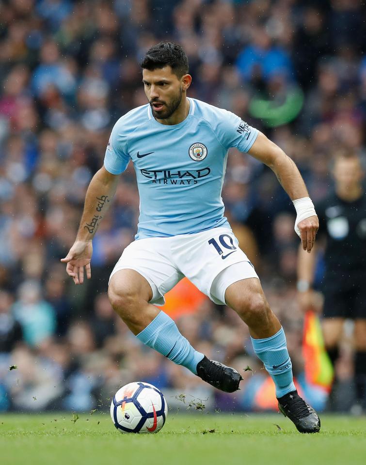  Sergio Aguero could break yet another record this weekend