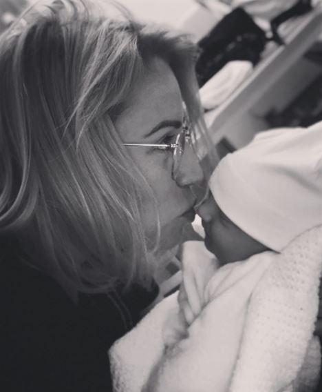  Billi Mucklow has introduced her family to her newborn baby Wolf Nine