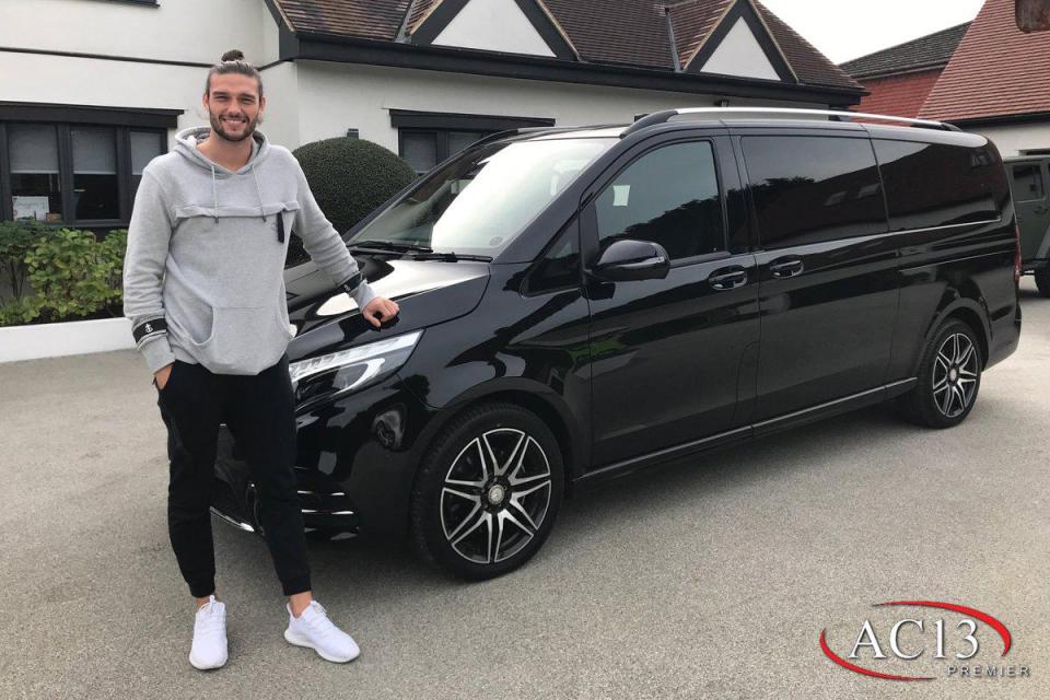  Andy Carroll has splashed out £80,000 on a luxury Mercedes