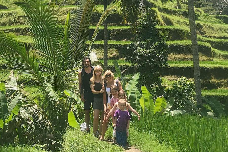 The family spend most of their time in nature now 