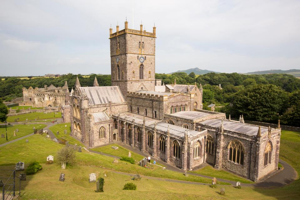  With a population under 2,000, St Davids is the smallest city in the UK