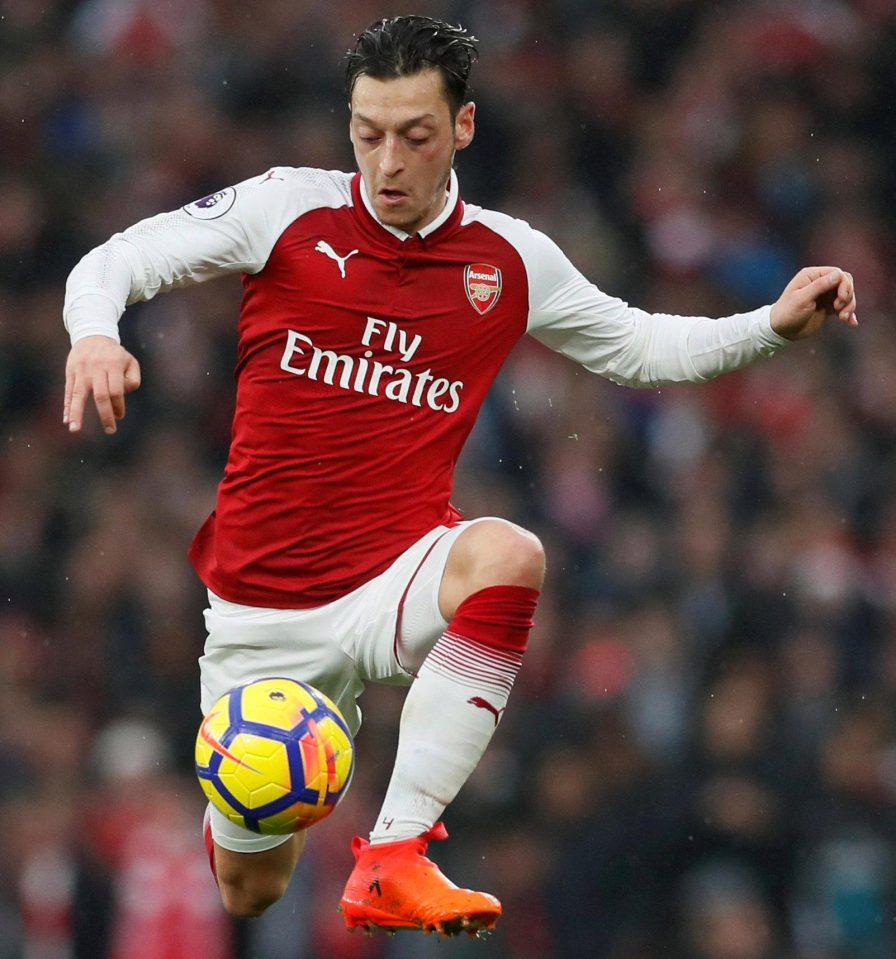  Mesut Ozil returns for the Gunners