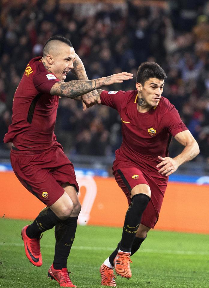  Diego Perotti has now scored three goals for Roma this season