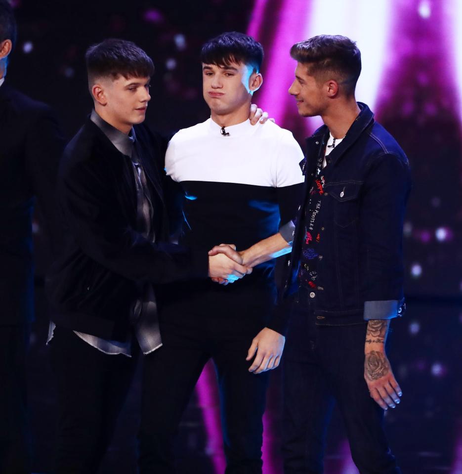  Sam was booted out of the ITV show last night along with Sean and Conor Price