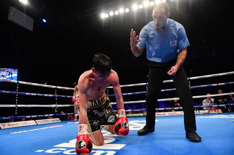  Jamie Conlan was put down on multiple occasions by Jerwin Ancajas in their world title bout