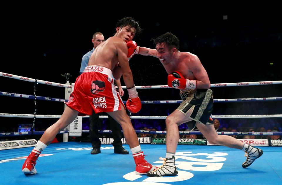  The Northern Irishman failed to trouble the champion in the six rounds