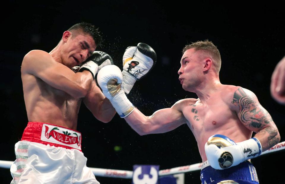  Carl Frampton flattered to deceive on his homecoming bout in Northern Ireland