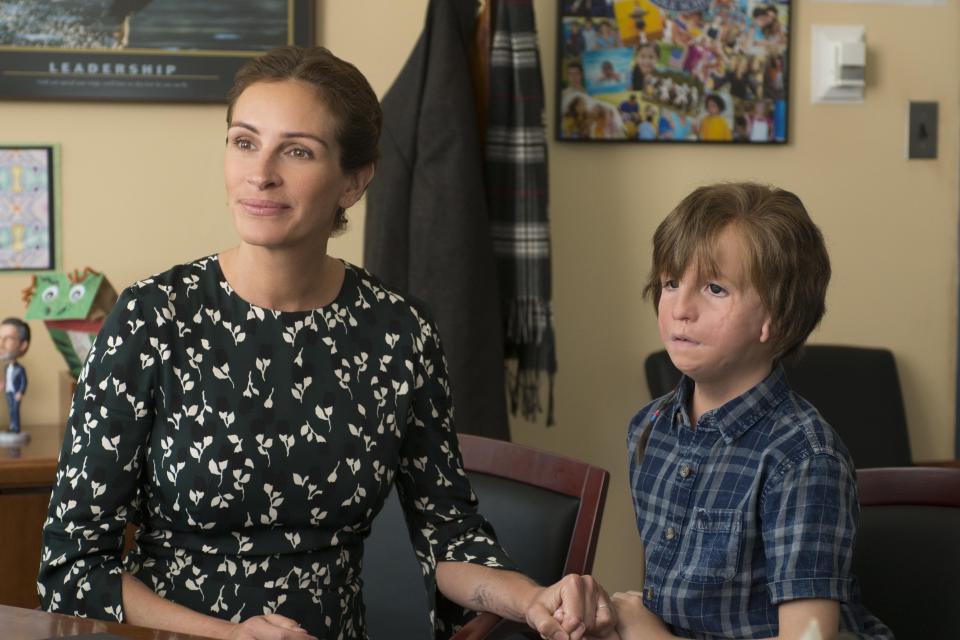 Auggie, played by the brilliant Jacob Tremblay, struggles with many complicated emotions