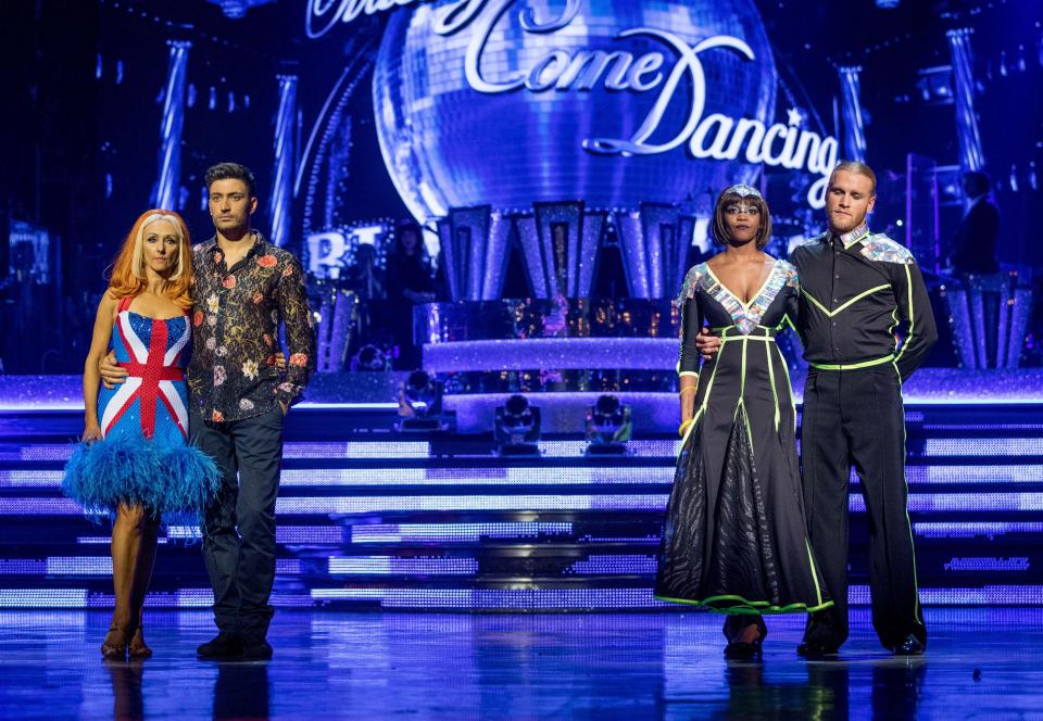  Jonnie found himself in the dance off against Debbie McGee