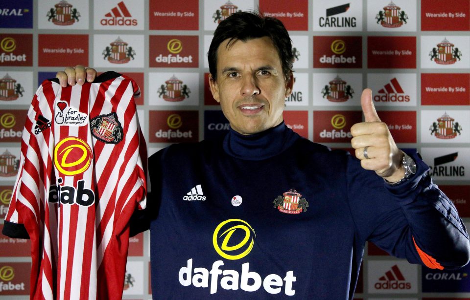  Chris Coleman has a monumental task on his hands in saving Sunderland