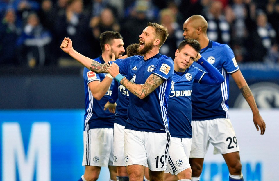 Schalke players are flying high, rising to second in Bundesliga without Leon Goretzka