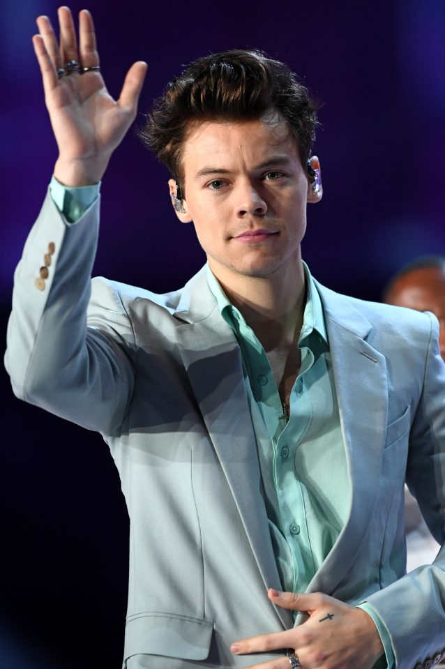  Harry Styles was one of the performers for this year's show