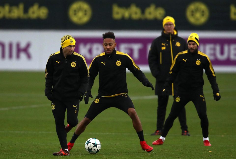  Pierre-Emerick Aubameyang was suspended by Borussia Dortmund