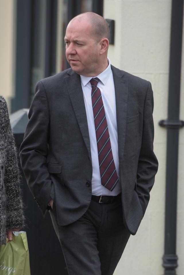  Steve Mort, headteacher of Corpus Christi school, arriving for the inquest verdict today