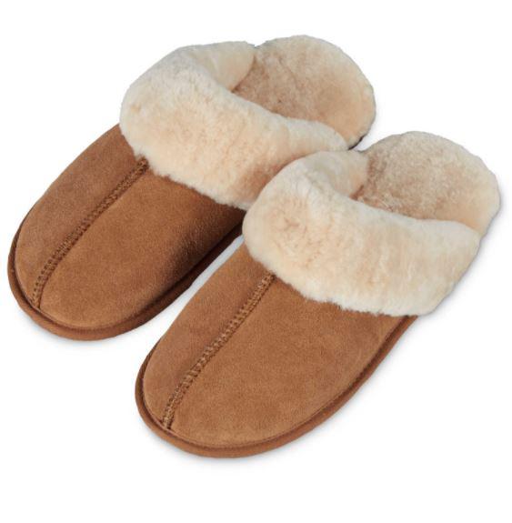  Aldi's faux-fur slippers would be the perfect gift for a loved one this Christmas