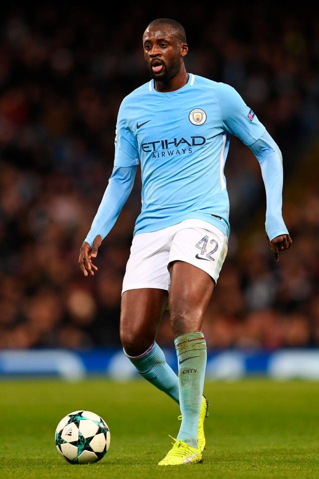  Yaya Toure was left out of the squad for the first time since early September