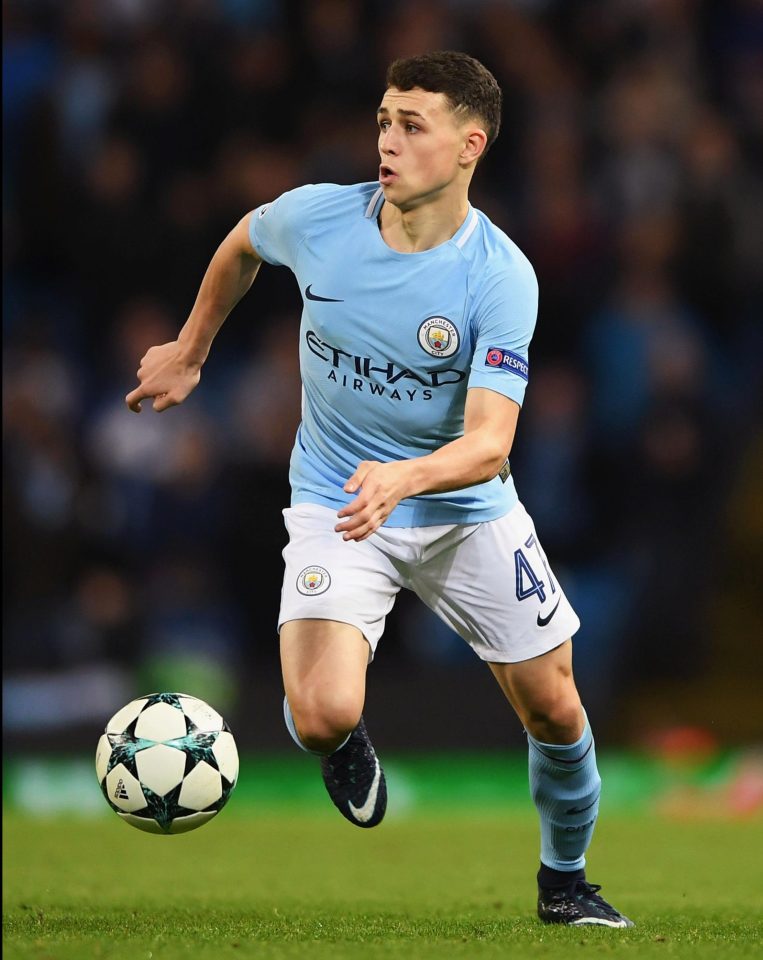  Phil Foden will be hoping for more match action in the Ukraine