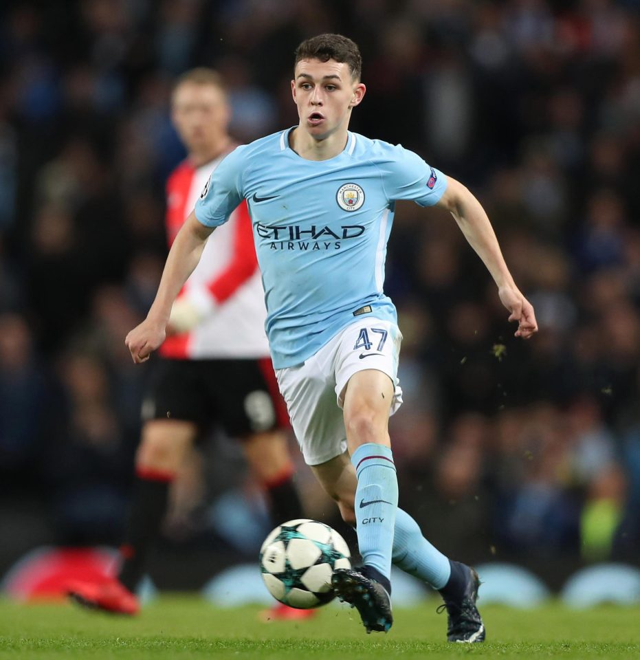  Phil Foden made his Champions League debut for Manchester City