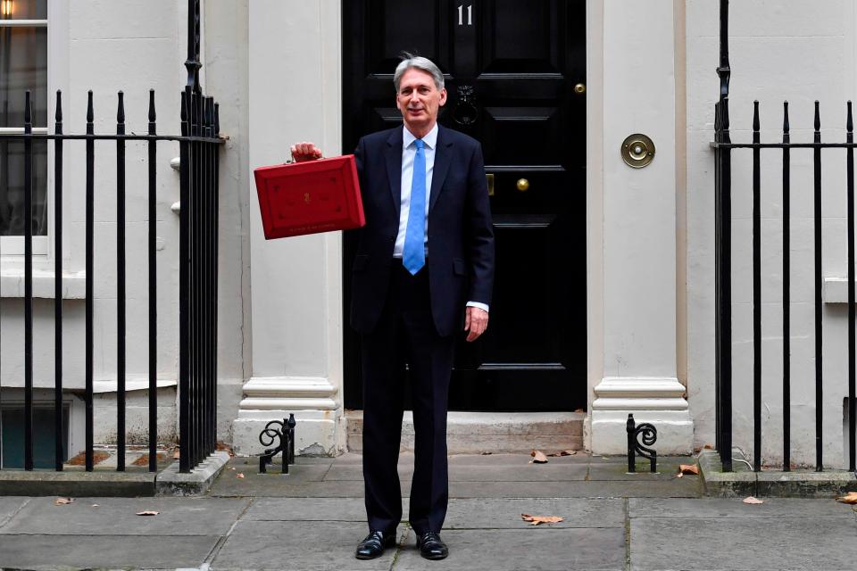  Philip Hammond has promised a crackdown on digital firms